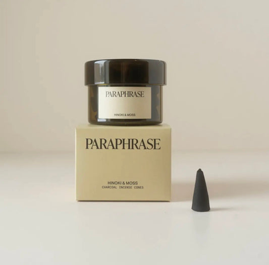 HINOKI & MOSS INCENSE CONES