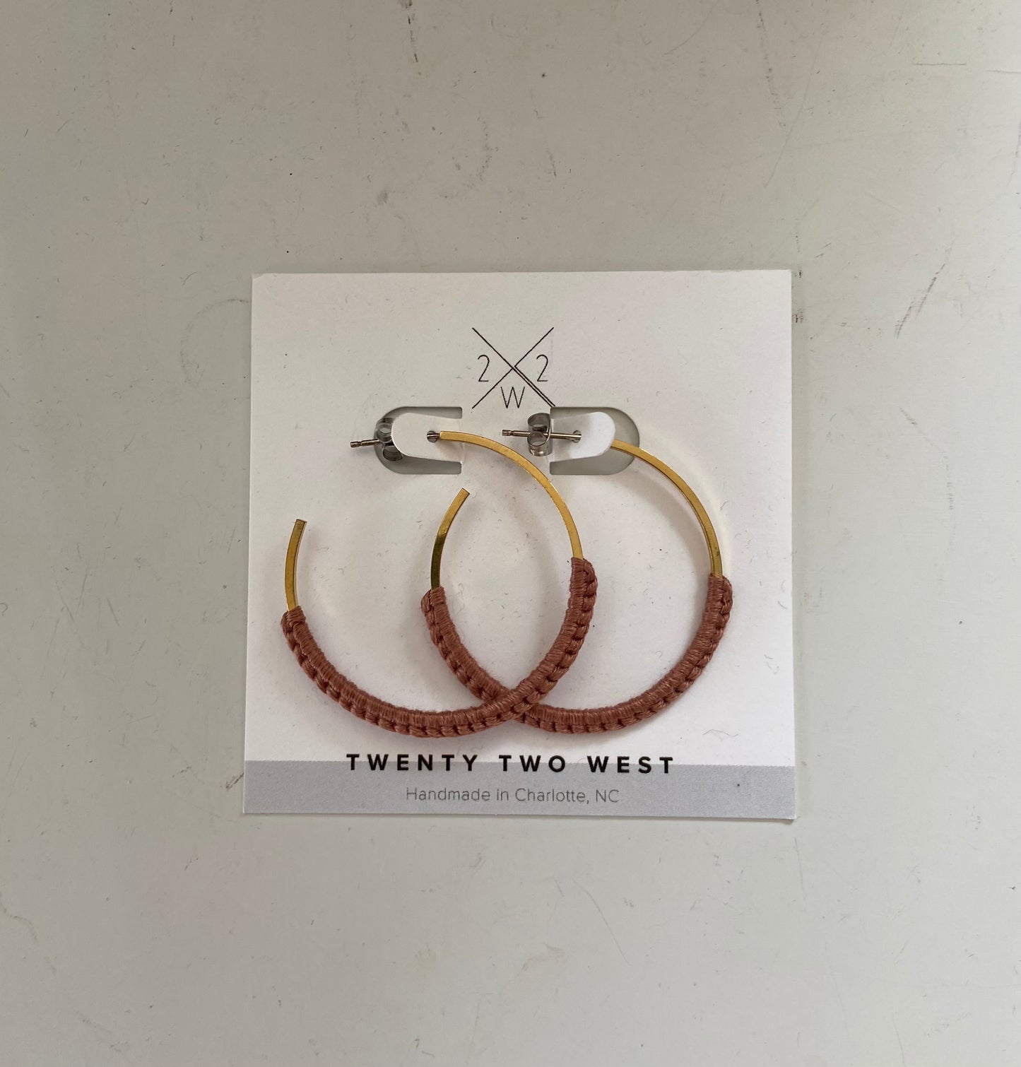 MACRAME HOOPS Twenty Two West