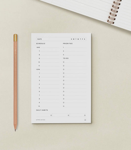 DAILY TASK PAD Appointed
