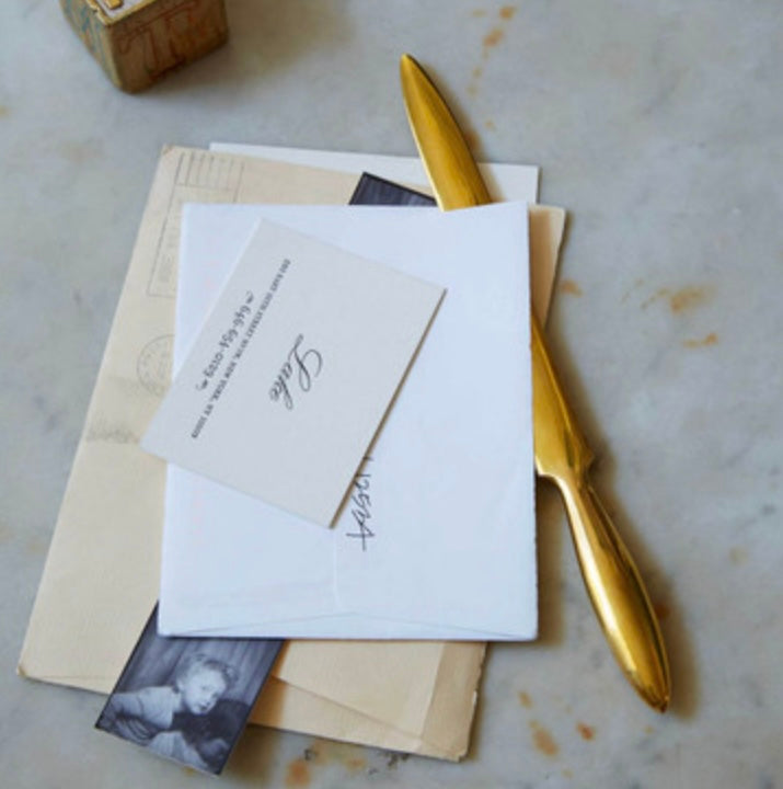 BRASS LETTER OPENER