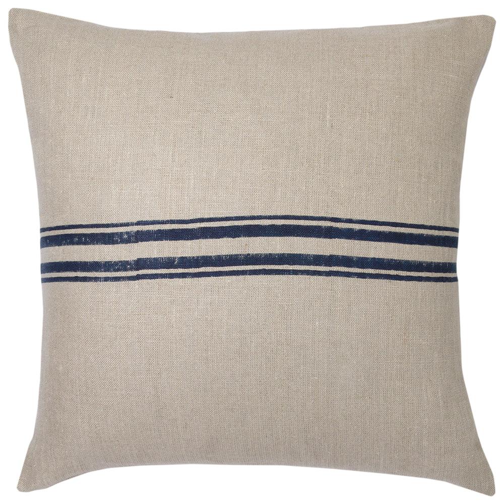SWANEE PILLOW COVER Indigo/Natural