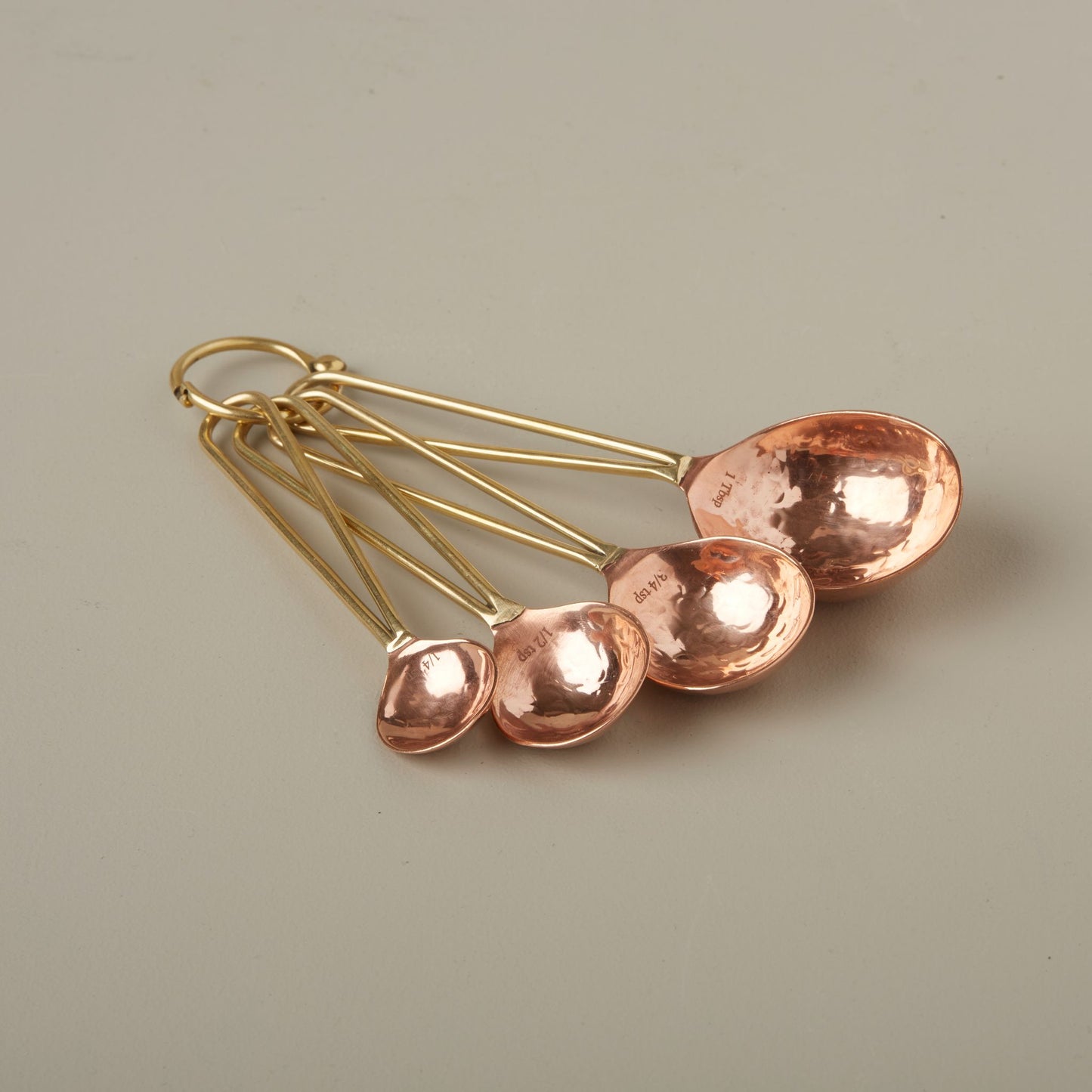 COPPER MEASURING SPOONS