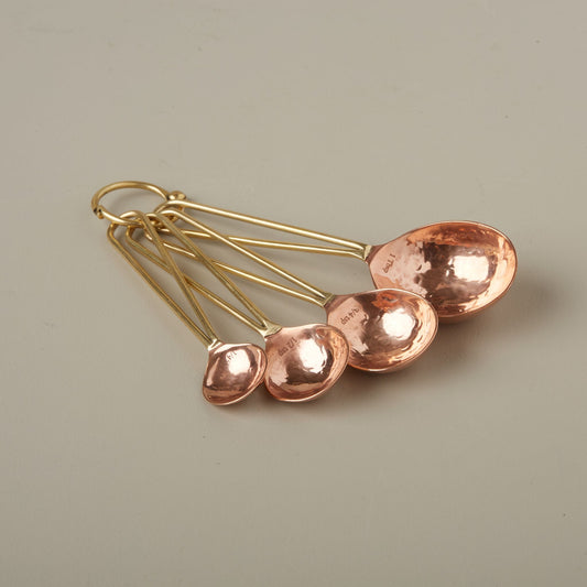 COPPER MEASURING SPOONS