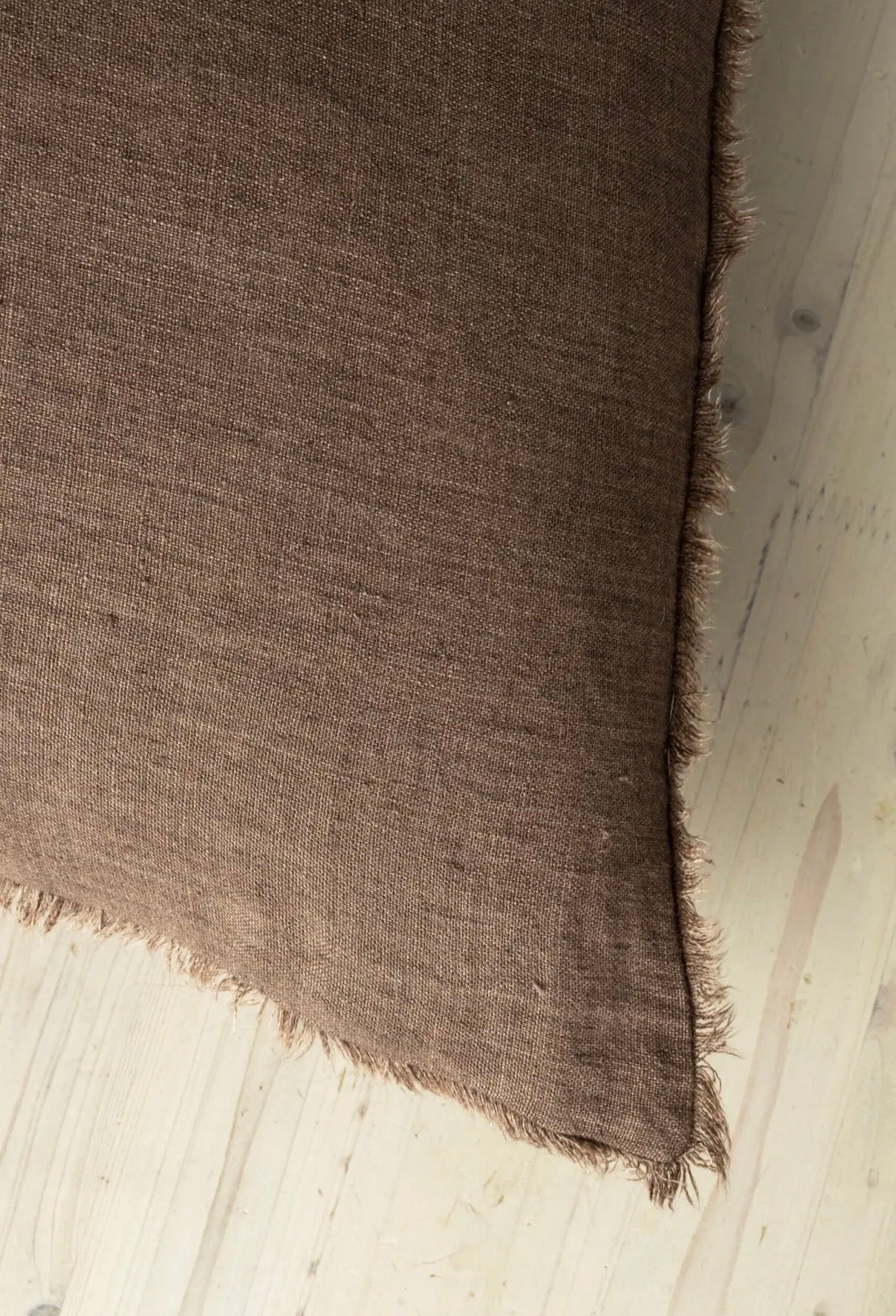LINEN PILLOW COVER Cacao