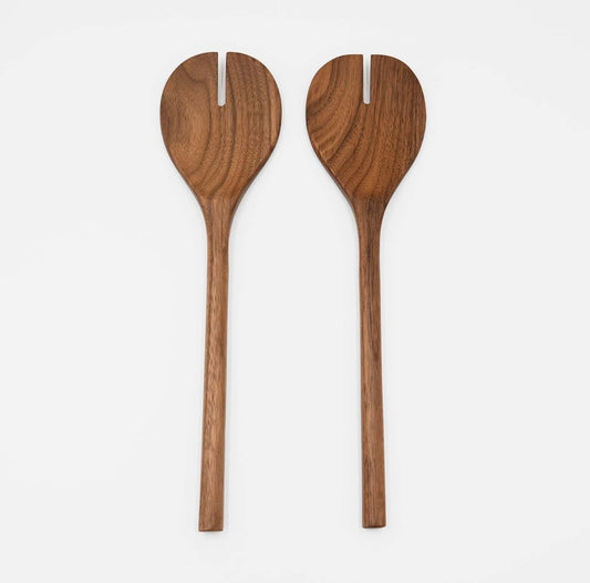 WALNUT SERVING SET