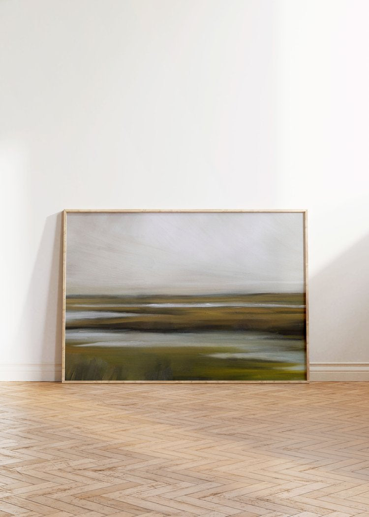 Neutral Landscape Print No.4 by David Brazier