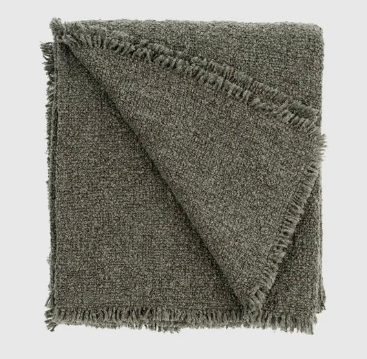 BOUCLE THROW Spruce