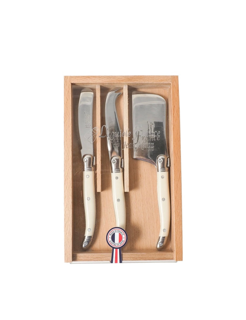 LAGUIOLE MINI CHEESE UTENSILS Ivory