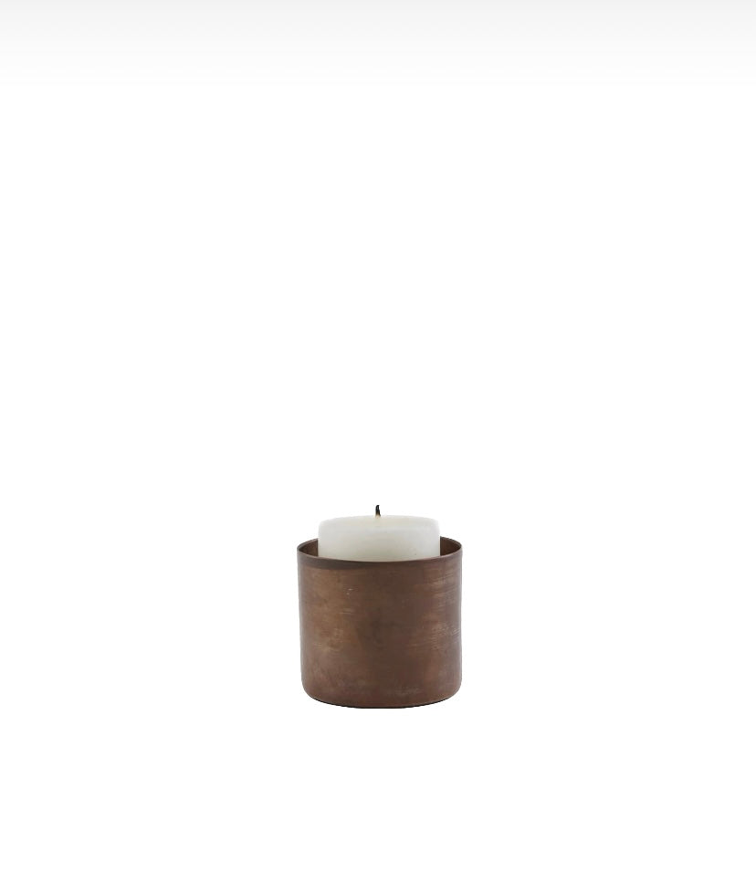 COPPER TEALIGHT HOLDER