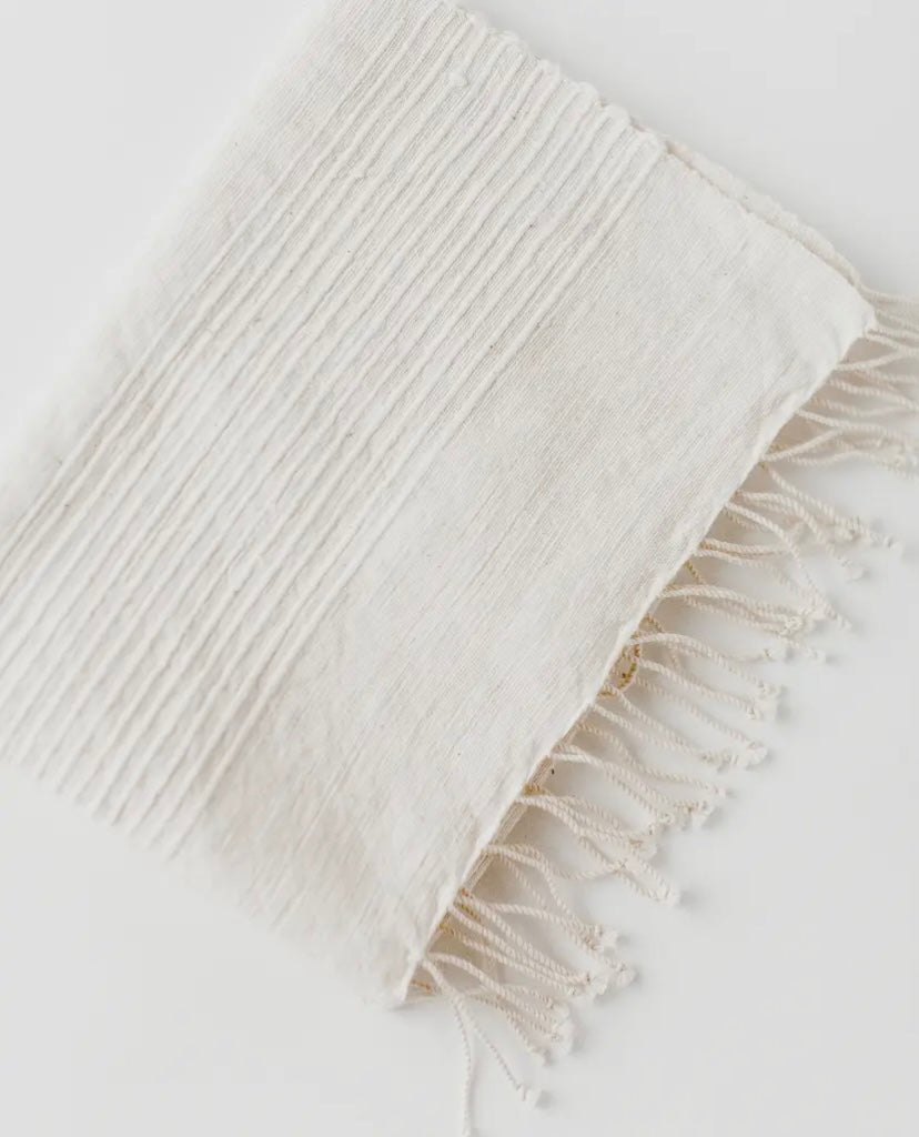 RIBBED COTTON HAND TOWEL