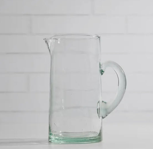 MOROCCAN GLASS PITCHER