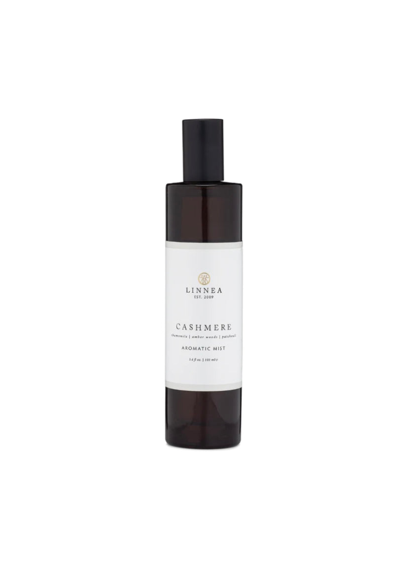 Aromatic mist bottle cashmere scent.