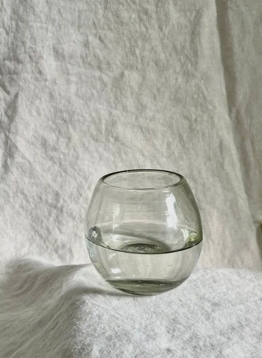 Ronde Sipping Glass - Handblown Recycled Glass