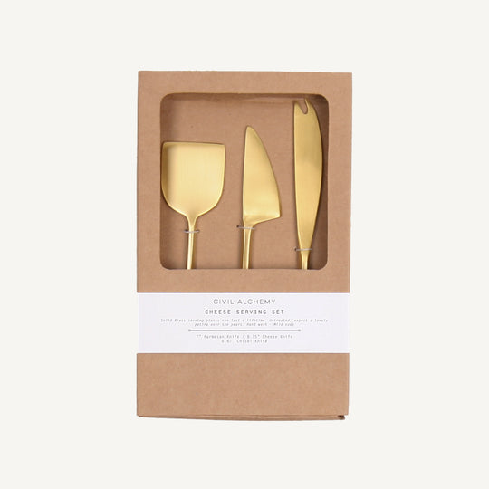CHEESE SERVING SET