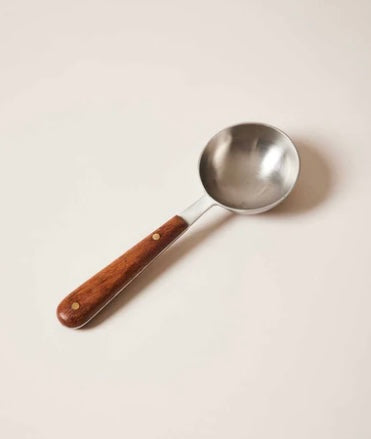 1/2 1/4 Forged Stainless Steel and Copper Scoop, Measuring Scoop